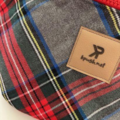 Banane fait main et tartan Ecossais