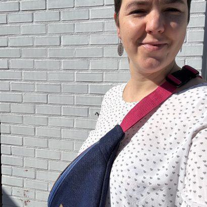 Banane rose tissus Africain