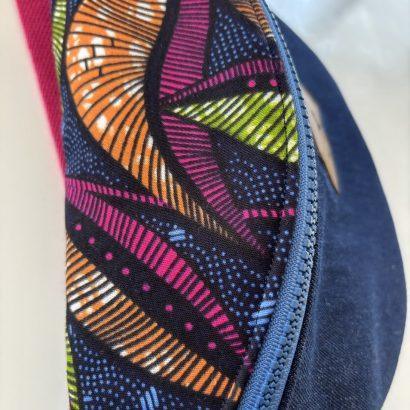 Wax Africain en coton pour banane maxi