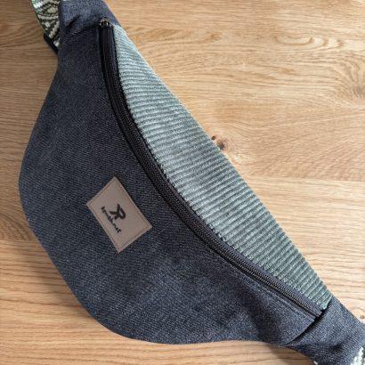 Banane en jeans et velours mixte pour hommes et femmes