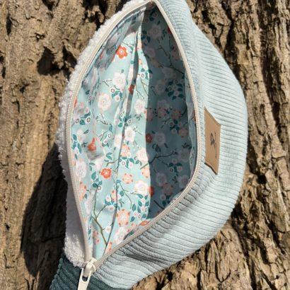 Doublure en tissus fleuri