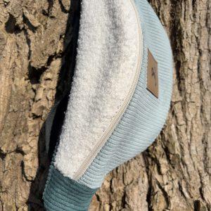 banane douceur en velour verte