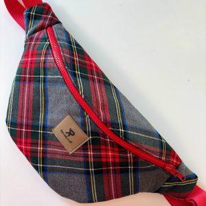 banane en tartan cousue main à Bruxelles