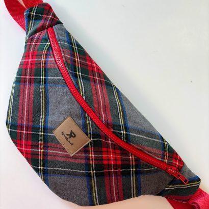 banane en tartan cousue main à Bruxelles