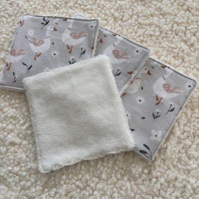 lingettes toutes douces en bambou