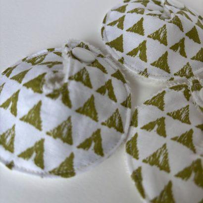 Lingettes-avec motifs géométriques