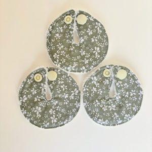 Lingettes de gastrostomie pour enfant pu adulte en bambou oeko tex.