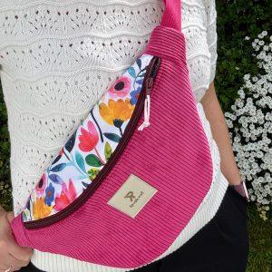 Banane fushia en velours originale