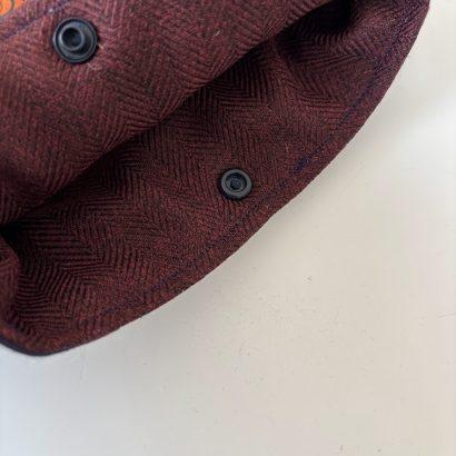 Protection livres avec fermeture par pression