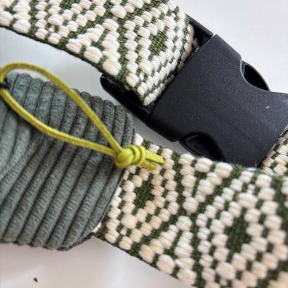 Sangle à motifs originaux en coton