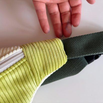 sangle kaki sac bandouillere