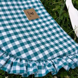 Sac bandoulière spacieux avec des volants