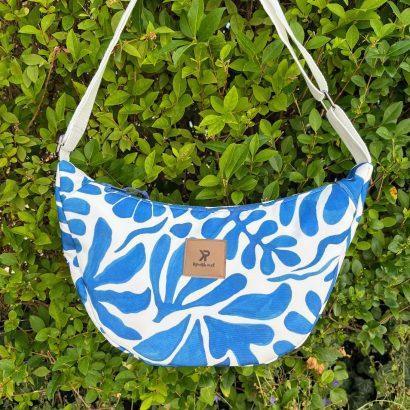 sac demi lune motifs marins