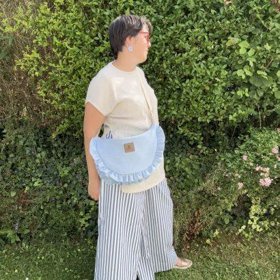 Sac demin lunbe avec de la place est des poches