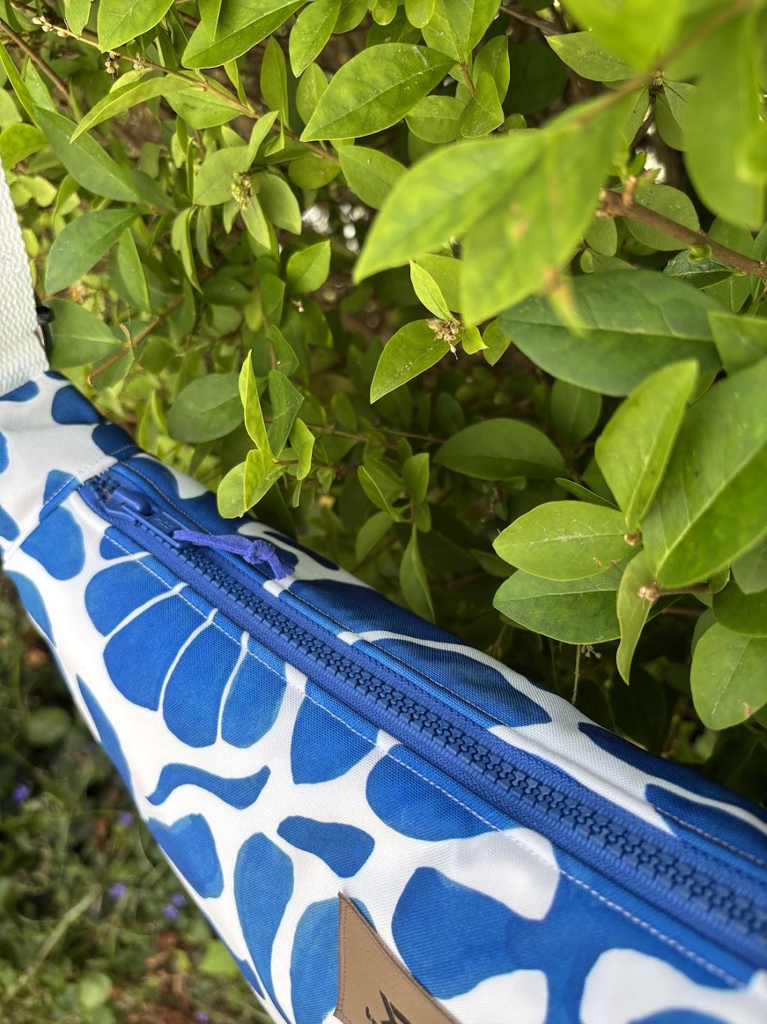 sac-motifs demi lune avec zip Fermeture éclair pour le sac en bandouliÚre.