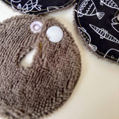Lingettes en bambou pour Mic Key