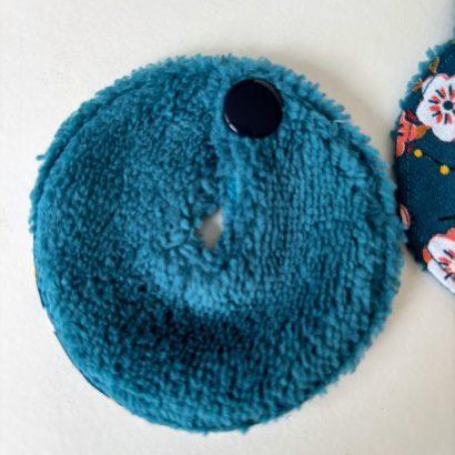 Lingettes fendues en bambou et coton