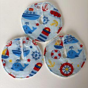 Trio de lingettes pour sonde de gastrostomie