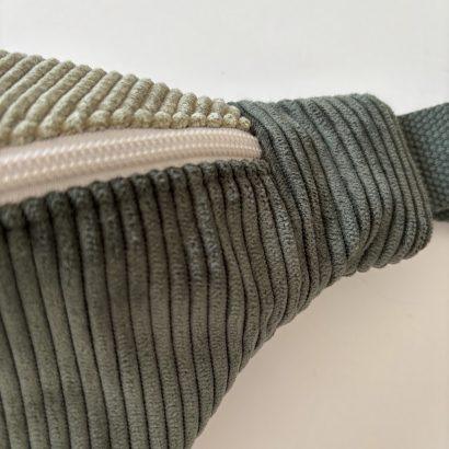 Grand sac bandoulière en velours