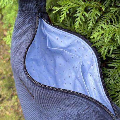 Sac avec poches intérieurs pratique et spacieux